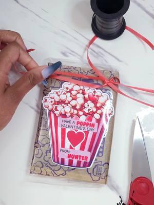 Custom Valentine's classroom gift sets ❤️ Options are stickers only or with popcorn and ribbon. Set of 12 stickers $10 Set of 12 with popcorn and ribbon $35 Comment "Valentine's" below for the link to order yours today. #valentines #ValentinesDay #customfavors #classroomvalentines #valentineparty #customgifts #ValentinesDay #valentine #valentinesstickers 