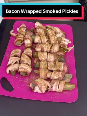 Making Smoked Bacon Wrapped Pickles in my @East Oak Patio Store Smoker.   #EasyGrillEO #eastoaksmoker #eastoakliving #picklereview #brinetime 