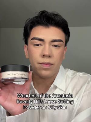 Weartest of the @Anastasia Beverly Hills on Oily Skin #loosesettingpowder #powderforoilyskin #anastasiabeverlyhills #facepowder #oilyskinpowder #settingpowder 