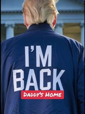 Daddy’s Home!! 🇺🇸🇺🇸🇺🇸🇺🇸 #trump #presidenttrump #uncletrump #takeamericaback #maga #makeamericagreatagain #republicans #trumpnation #redkingdom 