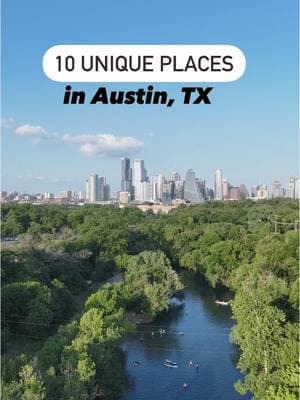 10  Unique Places in Austin, TX: 🛟Swim in the cool Barton Springs Pool (opens March) 🎥: @thegoldensnitchvids 🚀Coffee, cocktails, & a rocketship playground at Stargazer Bar 🎰⛳️ Las Vegas themed mini golf at Austin’s/REVL (Pflugerville) 🖼️Step into a world of art & imagination at Mezmerize 🍔🍦Sandy's Hamburgers & ice cream (open since 1946) 🫕Step into a hot pot heaven when dining at dipdipdip Tatsu-Ya ☕️🍸Coffee & cocktails at Simona’s (located in the Colton House Hotel) 🥩Incredible Brazilian steaks at Estancia Brazilian Steakhouse 🛥️Lakefront dining at Quince Lakehouse 🤠💗Pink cowgirl coffee shop at Morningbird Austin (located in the Downright hotel) #texas #texaslife #exploretexas #texastodo #visittexas #texastravel #texasvacation #texasrestaurant #food #austintx 