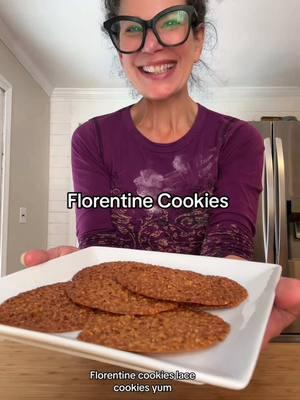 Best cookies you ever make.  #cookie #florentine #baking #EasyRecipe #Recipe 