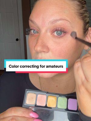 A quick amateur color neutralization to prep for makeup! This palette is 20/10!!!! Leaves no detection behind, & easy to use!! #Nomakeupmakeuplook #Makeupproductrecommendation #makeupcollection #Makeupreviews #Basemakeup #makeuptips  #Makeuphack #colorcorrection #colortheorymakeup #makeuptutorial #beginnermakeup #celesty 