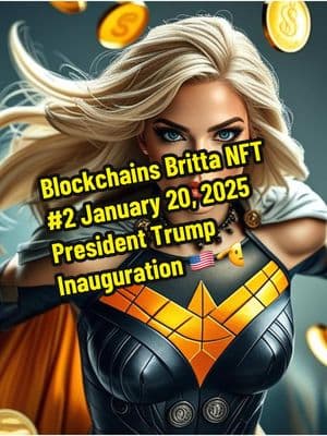 **Date:** January 20, 2025 **Title:** Unleashing Potential with Blockchains Britta NFT #2 🚀 **Theme:** Unleashing Potential **Real-World Struggle:** In a world where technology and innovation are constantly evolving, staying ahead can be challenging yet rewarding. 🔄 **Inspirational Quote:** "Harness the power within and let every blockchain be a beacon of your limitless potential." 🌟 **Motivation:** Today, let Blockchains Britta NFT #2 inspire you to unlock new levels of creativity and resilience. As a guardian of the Memeverse, Britta exemplifies the strength and ingenuity needed to thrive in the digital age. Embrace her spirit and let it guide you through your crypto journey. 💪✨ **Call to Action:** Dive into the Memeverse and explore the unique abilities of Blockchains Britta. Your path to greatness is just a blockchain away! 🛡️🔗 **Tagline:** Feel the rush and ignite your crypto superpowers. ⚡️ #MemeRush #CryptoCommunity #Solana #NFTGaming #MakeAmericaGreatAgain #BlockchainsBritta