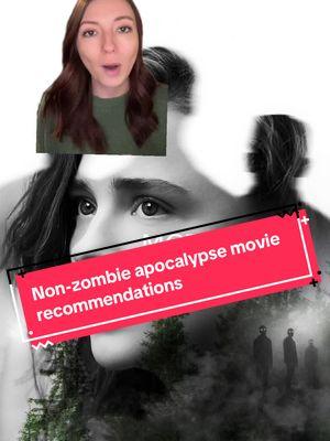 Apocalypse movie recommendations! You guys asked for more horror movies about the apocalypse minus the zombies.. so here ya go 🤪 #horrortok #horror #horrorcommunity #horrormovies #scarymovies #movierecommendations #fyp #psychologicalthriller #underratedhorror #slasher #horrorrecommendation #watchlist #horrolover #moviereviews #horrortiktok #horrorlover #apocalypse #greenscreen 