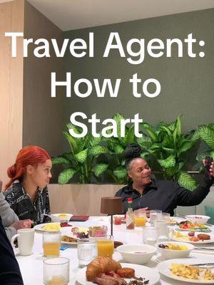 Travel Agent: How to Start✨ 1. Find a Host Agency 2. Pay and Sign up 3. Submit paperwork 4. Sign up to vendors 5. Start promoting business 6. Start booking trips 7. Register trip for commission Lets make this moneyyyyy! #travelagent #sideincome #flightattendantsideincome 