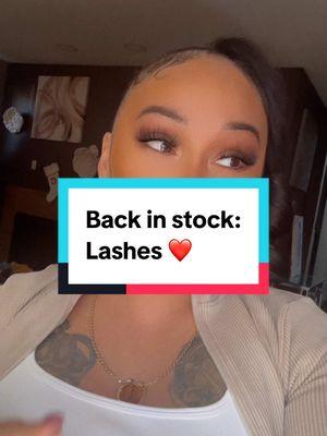 Back in stock!! Wispy lashes! This is the only kind I wear. Save me some lol #lashes #wispylashes #cateyewispylashes #lashgirls #lashes 