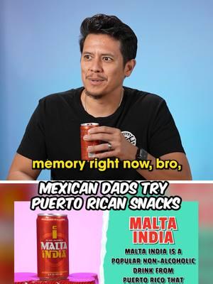 Mexican dads try PR snacks ft @supereeego 🇵🇷 #puertorico #malta