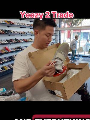 Traded 9 pairs for the Yeezy 2 #fyp #syndicatela #yeezy2 