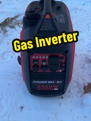 2500 Watt Gas Generator - Inverter. This has been better for me than using a battery power station.  #generator #offgridpower #inverter #prepperessentials #portablepower #powersmart