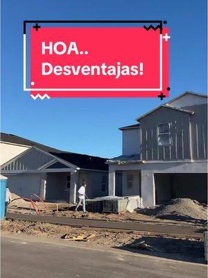 desventajas de una HOA (Homeowners Association) para compradores de vivienda: 1. Costos adicionales Las cuotas de la HOA pueden ser altas y representan un gasto fijo mensual o anual que no se puede evitar, además de la hipoteca y otros costos de vivienda. 2. Reglas estrictas Las HOAs establecen normas rígidas sobre la apariencia y el uso de la propiedad, lo que puede limitar la libertad del propietario (por ejemplo, el color de la pintura, cercas, o si puedes alquilar la propiedad). 3. Multas y sanciones El incumplimiento de las reglas de la HOA puede resultar en multas, sanciones o incluso acciones legales, lo que puede ser estresante y costoso. 4. Aumento en cuotas o evaluaciones especiales Las HOAs pueden aumentar las cuotas o cobrar evaluaciones especiales si necesitan más fondos para proyectos importantes, como reparar áreas comunes o mejorar infraestructuras. 5. Conflictos con la junta de la HOA Algunas juntas directivas de HOAs pueden ser difíciles, arbitrarias o estar mal administradas, lo que puede generar conflictos con los propietarios. 6. Poca flexibilidad en decisiones personales Cambios como instalar paneles solares, construir una piscina, o incluso estacionar un vehículo recreativo en tu propiedad pueden estar restringidos o necesitar aprobación previa. 7. Restricciones para rentar Algunas HOAs limitan o prohíben alquilar la propiedad, lo que puede ser un problema para propietarios que buscan generar ingresos adicionales o en caso de necesidad financiera. 8. Posible mala administración Si la HOA no administra bien los fondos o las operaciones, puede afectar la calidad del vecindario o llevar a problemas financieros para los propietarios. 9. Falta de control sobre decisiones comunitarias Aunque tienes derecho a voto en reuniones de la HOA, las decisiones finales se toman por mayoría, lo que significa que podrías no estar de acuerdo con ciertos proyectos o aumentos de costos. 10. Impacto en el valor de reventa En algunas comunidades, las cuotas elevadas o las reglas estrictas pueden disuadir a compradores potenciales, afectando el valor de reventa de la propiedad. ¿Te gustaría más detalles sobre cómo las HOAs funcionan en Florida o cómo evaluar si una comunidad con HOA es adecuada para ti? Contáctanos WhatsApp 813-699-9161 #reytucasa #titokback #latinosenusa🇺🇸 #latinosenflorida #cubanasenmiami #latinosentampabay #socialmedia #hoa #inversion 