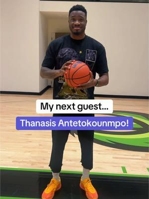 My next guest… @ThanasiAntetokounmpo!!! Full episode out tomorrow! #nbatiktok #thanasis #bucks #giannis 