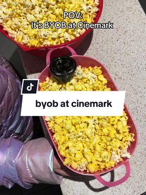 POV: You’re not paying $7 for popcorn 🍿🤑 BYOB (Bring Your Own Bucket) to Cinemark Day! #LifeHack #MovieNightVibes #POV #CinemarkDay #BYOBucket #PopcornLover #BudgetFriendly #MovieHacks #SnackGoals #FYP