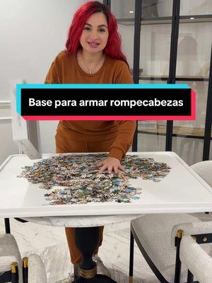 Ahora si voy a poder armar mis rompecabezas 🧩 sin que se me pierda ninguna ficha #puzzle#puzzleboard#puzzles#rompecabezas#basepararompecabezas#puzzletable#puzzlegame#puzzlesolving  