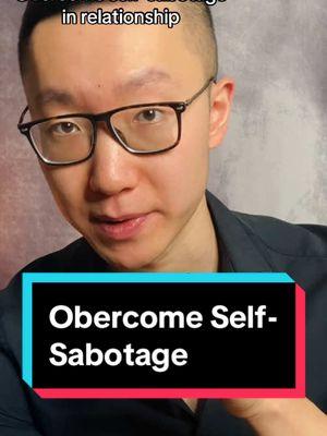 Use this hypnosis experience to help you stop sabotaging your relationships. What feels different? #selfsabotage #anxiety #anxiousattachment #hypnosis 