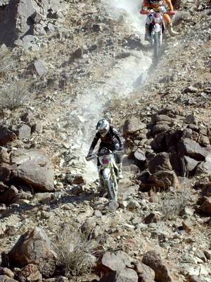 Colton Haaker being chased by Trystan Hart at King of the Motos '20 #hardenduro #enduro #dirtbike #motorcycle