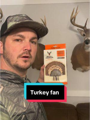 Hanging my Turkey fan up finally.. #turkeyhunter #turkeyseason #huntinghumor #huntersoftiktok #studblud 