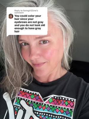 Replying to @Farmgirl25me can women stop being so offended by other women’s hair color, it’s 2025 can we just accept each other for who we are #silversisters #grayhairdontcare #grayhairgrowout #silverhair #hairtok #genx 