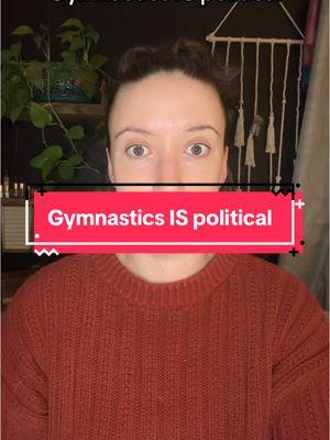 Gymnastics is political. Let’s talk about it. #gymnastics #ncaagymnastics #collegegymnastics #elitegymnastics #olympics #politics #gymnast #gymnasticstiktok #inaugurationday #inauguration 