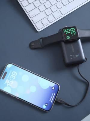 Stop and charge with us. ⚡ Anker MagGo Power Bank⚡ ✅ Adjustable Apple Watch charger ✅ Built-in 30W USB-C cable ✅ Travel friendly, flight-approved ⚡ Provides 2 full charges effortlessly for iPhone 15 Pro  #anker #appleaccessories #iphoneaccessories #fastcharge