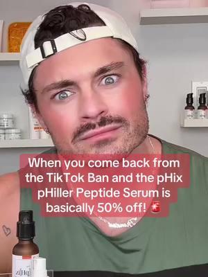 The pHix pHiller Peptide Serum for collagen costs HOW much right now?!  #peptideserum #thephix #thephixphiller 