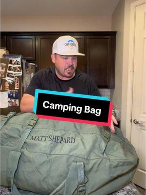 New Camping Backpack #armysurplus #backpack #campingbag #campinglife #vacationbag #armybag #campingessentials #creatorsearchinsights 