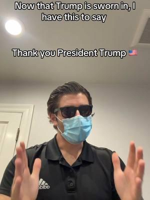 Thank You President Trump for saving TikTok! I’ve worked hard on this platform for over 6 years and will continue to do so. (This post is not a political endorsement) #thankyou #president #trump #tiktok #USA #america #fyp #socalmasker 