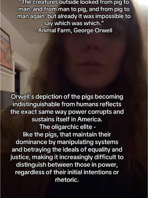 And they wanna ban this book. History repeats. #georgeorwell #Animalfarm