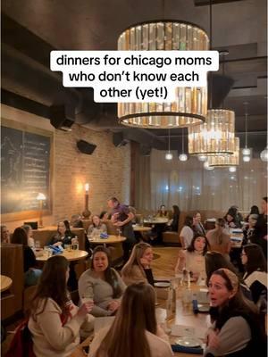 Dinner for 70 Chicago moms who don’t know each other (yet!) We’d love for you to join our next one! 💗 Our January dinner was at Bar Parisette, a beautiful wine bar in Logan Square. Here’s to all the moms who took 1 night off for themselves! #chicagofood #chicagorestaurants #chicagomoms #momdinner  