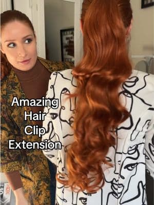 No gatekeeping here!! We’re both obsessed with this hair piece!! We wear it everywhere! #hairtok #twinsofinstagram #hairhacks #foryoupage #hairextensions #TikTokShop #beauty #fakehair #redhead 