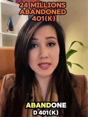 24 million abandoned 401(k)s are out there—could one of them be yours? 🤯 Don’t let your hard-earned money play hide and seek! Follow these 6 simple steps to track it down, or DM me and I’ll help you reclaim what’s yours. 💼💰 #401k #retirementready #find #jobs #change #abondance 