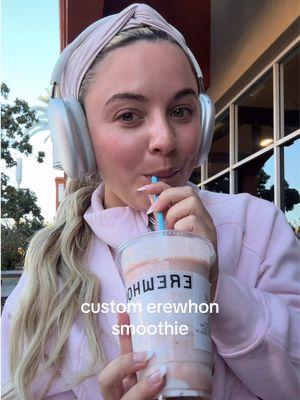 current custom smoothie fixation!!! lmk if u try 🤤 sooo yummy @Erewhon Market #erewhonsmoothiereview #erewhonsmoothie #smoothiereview #smoothierecipe 