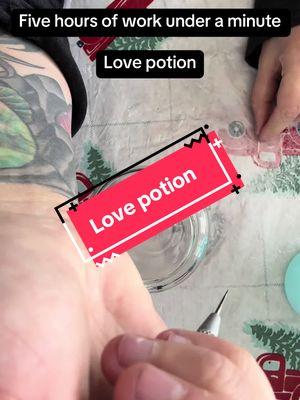 Love potion coming up! #potiontumbler #lovepotion #witchythings #tiktokmademebuyit #resintok #fairycoreaesthetic #pinkaesthetic #witchyvibes #sparkleandshine #boyproblems 