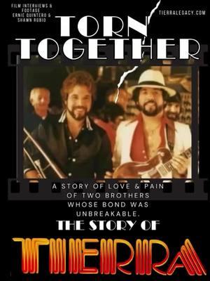 As a family, we’ve experienced it all ..the struggles my dad and uncle faced when building TIERRA and the incredible highs of their national fame. No one can tell their story better than us, the family who lived it, and the talented musicians who were there making the hits—now carrying the torch as TIERRA Legacy. We hope to call our documentary/Bio Pic  "Torn Together". This was the working title my dad had when he was first approached about a potential documentary. Both he and  Steve Salas loved it, as it perfectly captured the story of their tumultuous relationship as brothers who never lost their love and bond for one another . My sister and I are dedicated to nurturing and growing this legacy with the same passion, fervor, and faith that my father, Rudy, and uncle, Stevie, poured into founding TIERRA. Nearly every member of TIERRA Legacy played alongside my dad or uncle before their untimely passing or has been a part of TIERRA in the past. We take immense pride in honoring the Salas brothers not only through our performances but also through initiatives that celebrate their contributions. Together with our family—David Salas Rita Salas Daphee Salas, Robert Salas, Richard Salas, and Mary Alcantar—we’ve established the Salas Brothers Scholarship for Music at East Los Angeles College, commemorated them with Tierra’s Corner Memorial Plaque in Monterey Park and Salas Brothers Square in Lincoln Heights, and received numerous awards on their behalf from senators, congresspeople, cities, and incredible organizations like the Angel Awards. We would like to give a big thank you to Director Ernesto Quintero and Cinematographer Shawn Anthony Rubio for helping us create this amazing project with filming and interviews. A sneak preview trailer will be up in a couple weeks . We can’t wait to share the incredible journey and story of the Salas Brothers with you all! #TORNTOGETHER #BIOPIC #documentary #BadCityBoysTour 2025  #TIERRA #TheLegacyContinues #TOGETHER   #WeAreTierra #TrueLegacy #SalasBrothersLegacy #RudySalasLegacy #SteveSalasLegacy  #SalasBrothersTIERRA #TIERRAMUSIC #TIERRABAND #MEMORIES #LATINLEGENDS #CHICANOSOUL #THESALASBROTHERS #RUDYSALASTIERRA #STEVESALASTIERRA   #RudySalas #SteveSalas  #TIERRAFAMILY #TIERRAFAMILIA #OriginalTierra #TrueTierraHistory #TIERRAHistory #THISISTIERRA #TIERRAPorVida  #TIERRATheLegacyContinues #TIERRALegacy  #ChicanoMusic #Chicano #Chicana 