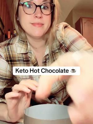 BRB while I go clean hot chocolate off of everything in my kitchen 😆 #ketohotchocolate #hotchocolaterecipe #delicious 