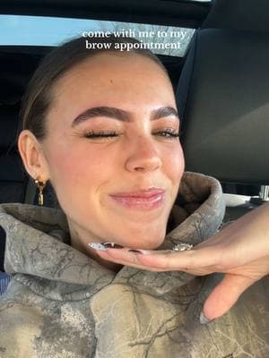 OBSESSED! @liv | utah brow artist is THE BESTTTT!! also look at the cutest hats she’s making, you need one🥹🫶🏼🤎 #brow #brows #comewithme #fyp #Vlog #eyebrows #eyebrowshaping #browlaminationtutorial #lamination #trending #utah #camohoodie #hat #makeup #beauty #eyebrowwaxing #eyebrowtinting 