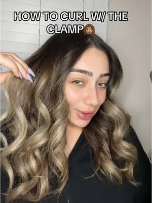 👩🏽‍🦱👩🏽‍🦱👩🏽‍🦱 #howtocurl#howtocurlhairwithaclamp#howtocurlhair#hair#curlingiron#hairtok#hairtutorial#clampcurlingiron  