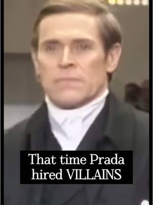 Movie bad guys just hit different! 🔥 Best decision #prada ever made! #williamdefoe #timroth #garyoldman #adrienbrody 