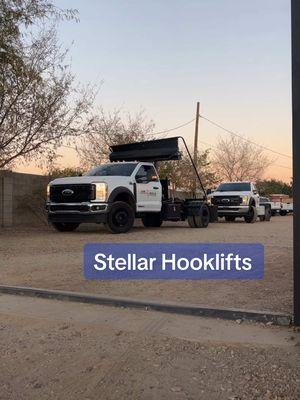 JR Hooks Rollin Out 🙏🔥🚀 Stellar Shuttle 16 Hooklifts 🪝 #dumpster #stellarindustries #wm #wastemanagement #fordtrucks #arizonacheck #fyp 