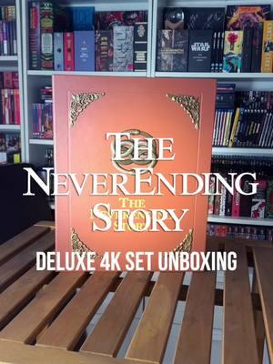 📖 there are mail days and there are GRAIL days 🤩  #theneverendingstory #tnes #4kcollector #nerdrapper #unboxingvideo #bastian #atreyu #artax #nostalgia #80smovies 