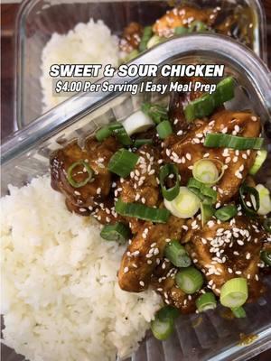 Sweet and Sour Chicken! 🍍🍗 ONLY 420 Calories per Serving Want the recipe? Comment “meal prep,” and I’ll DM you the link to my meal prep cookbook that’s packed with this and other amazing recipes! 📝 Pair this dish with the best Asian-style rice made effortlessly in the Cosori rice cooker. It takes all the hassle out of making rice while delivering perfectly fluffy, restaurant-quality results every time. ✨ Craving bold, tangy, and sweet flavors? This Sweet and Sour Chicken is the ultimate meal prep winner! High in protein, perfectly balanced, and absolutely delicious, it’s a must-have for your weekly menu. ✨ Juicy chicken, vibrant veggies, and a perfectly tangy sweet and sour sauce make this dish both satisfying and simple to prepare. Ideal for meal prep or a quick weeknight dinner! #SweetAndSourChicken #MealPrepGoals #HealthyEating #ProteinPacked #DeliciousMeals #ComfortFood #LowCalorie #RecipeInspo #HealthyRecipes #QuickMeals #ChickenLovers #CosoriRiceCooker #PerfectRice