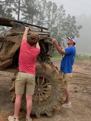 Not many times this can be said but the trail sodas and fireball won the war! @Blake 😂 #bottomlesstrailstv #riverrunatvpark #riding #mud #water #trails #trees #sendit #offroad #deep #goodtimes #polaris #pro #xp #flip #friends #family 