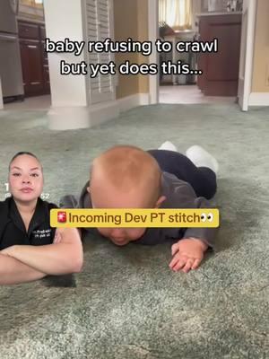 Stitch with @kayjay_52 🫶 Crawling requires a lot of components to come together- here are my top 3 tips for crawling! #thebabypt #reacts #crawling #tips #MomsofTikTok #greenscreen 