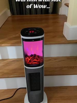 Why settle for basic, this doubles as a fire place. Meet you new best friend #heater #heaters #spaceheater #fireplace #spaceheaterseason #alwayscold #tiktokshopjumpstart @SUSTEAS 