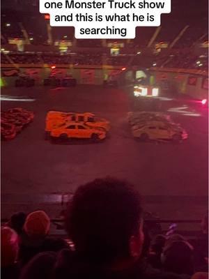 Are we Monster Truck fans now? #fyp #foryoupage #monstertrucks #monstertruckshow @Mike Slappay 