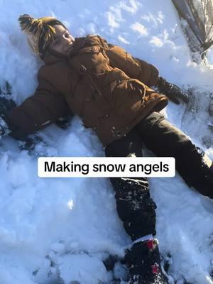 We finally got some snow the past week and took advantage by making snow angels ❄️  #snowangels #snowfun #snowday #snowfall #winterishere #wintervibes #wintertime #familyfun #familytime #memoriesmade #funwithmyson #michiganwinter #iloveit 