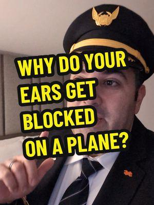 Replying to @realbveal The cabin is pressurized. Your ears are not. If they don't equalize with the cabin, you will feel discomfort. #Traveltips #Airtravel #BeingUnited #Airline #Pilot #travel #travelhacks 