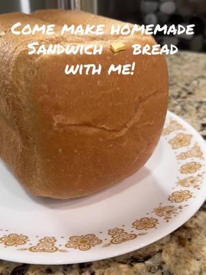 This is the EASIEST sandwich 🥪 bread recipe! It taste AMAZING! #fyp #fypシ #fyi #homemadebread #homemade #bread #yummy #cuisinart b bread #maker #TikTokShop #tiktokmademebuyit #easy #EasyRecipe #easybread 