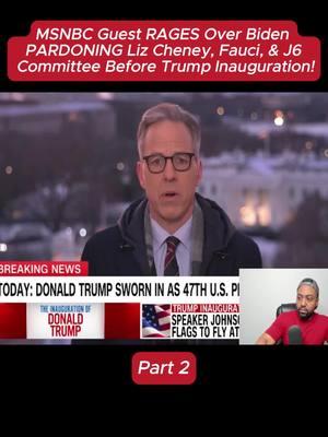 MSNBC Guest RAGES Over Biden PARDONING Liz Cheney, Fauci, & J6 Committee Before Trump Inauguration! (Part 2) #kamalaharris #donaltrump #blackconservativeperspective #cnnnews #foxnews #biden #cnn #msnbc #msnbcnews