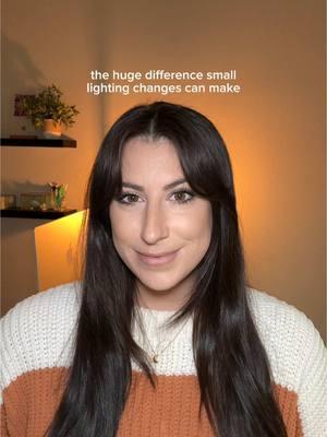 Let’s talk lighting!🤳💡 👉Clip 1 is filmed with no extra light, I’m just standing near a window.  👉Clip 2 is filmed with the “big light” (aka overhead or ceiling light) on. 👉Clip 3 is filmed with the overhead light off, & an external light placed in front of me.  👉Clip 4 is filmed with the overhead light off, an external light in front of me, as well as backlighting.  As you can see, lighting can make ALL the difference when it comes to the quality of your content.  🤳✨You can check out my FAVORITE content light by tapping the TikTok Shop button above my caption, plus see some other external lights I use by tapping “showcase” on my page! #contentcreationtools #cliponlight #ringlight #lighting #lightingsetup #contentcreation #contentcreators #contenttips #qualitycontent #highqualitycontent #contentcreatortips #tiktokshopforcreators 